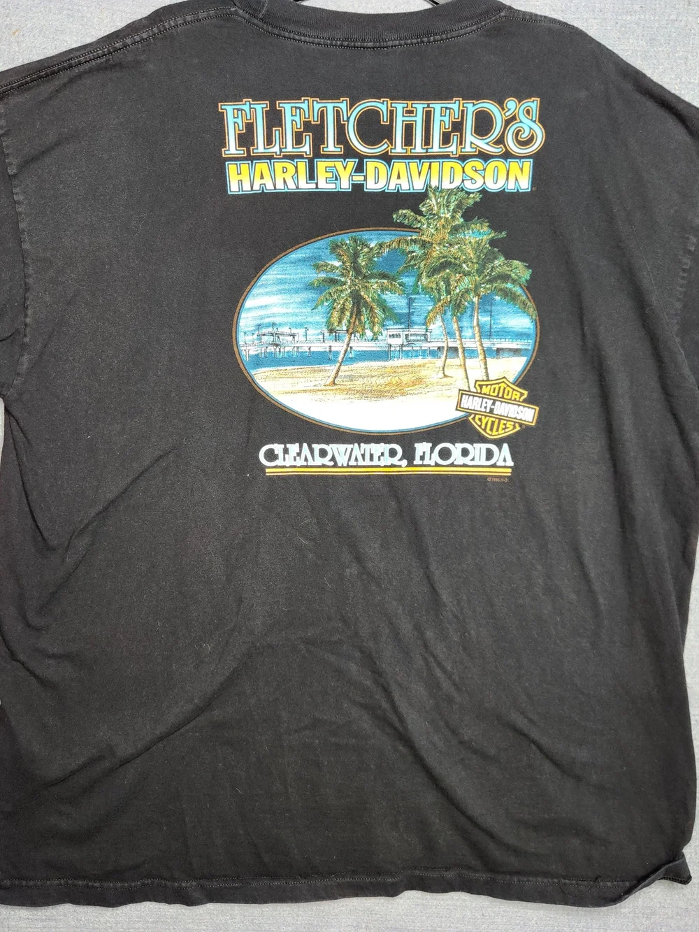 Harley-Davidson Black Logo Tee #290